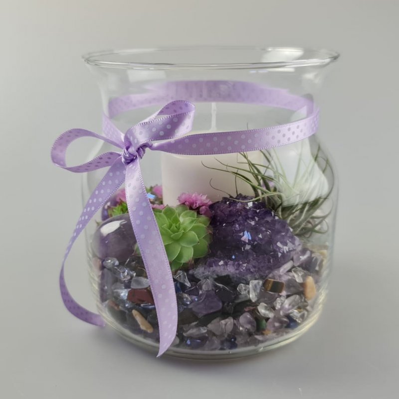 Gift idea with stones and crystals