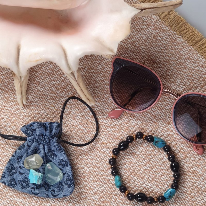 Stones to take on holiday: good luck charms for traveling