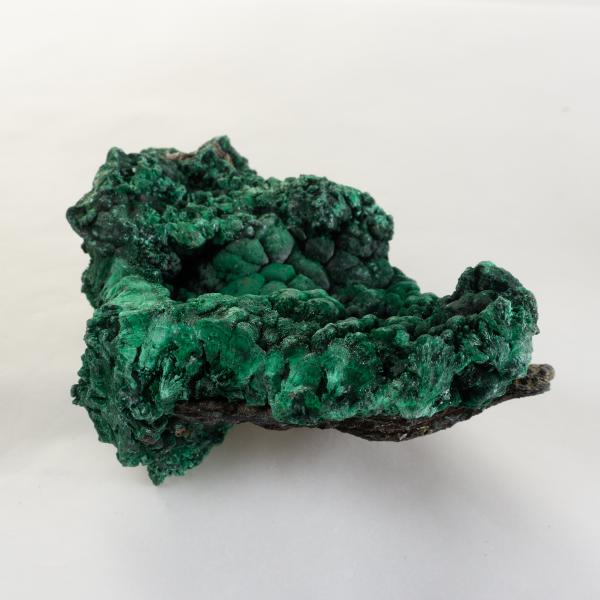 Fibrous (Velvet)  Malachite, Africa | 10,9X7,9X4,2 cm 0,430 kg