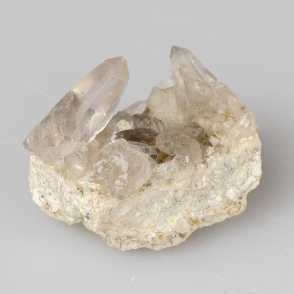 Smoky Quartz Crystals on Orthoclase Druse | 5X3X4 cm 0,055 kg