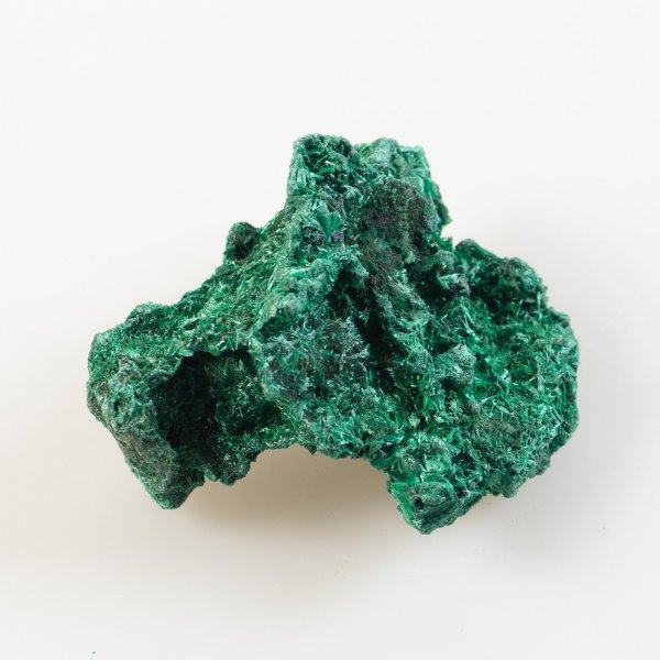 Fibrous (Velvet)  Malachite, Africa | 6 x 5 x 3,4 cm, 55 gr