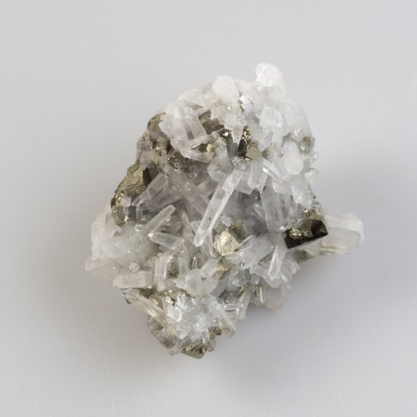 Pyrite and Quartz, Perù | 7,2 x 5,9 x 4,5 cm, 0,140 kg