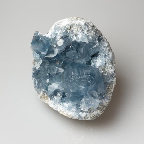 Celestine (Celestite) Geode  10,5X8X7 cm 1,050 kg