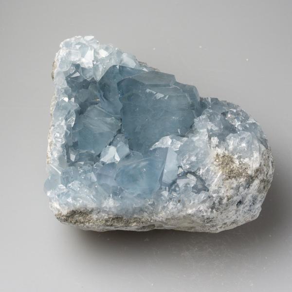 Celestine (Celestite) Geode  13X11X6 cm 1,300 kg