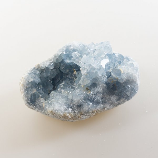 Celestine (Celestite) Geode | 9 x 5,5 x 5,5 cm, 0,514 kg