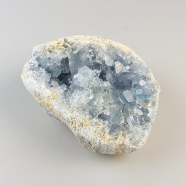 Celestine (Celestite) Geode | 12 x 9,5 x 5,5 cm, 1,392 kg