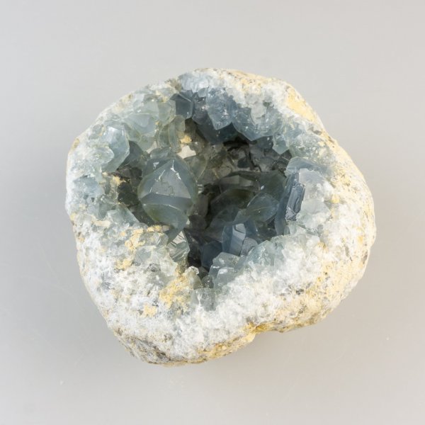 Celestine (Celestite) Geode | 11 x 10 x 6 cm, 1,226 kg