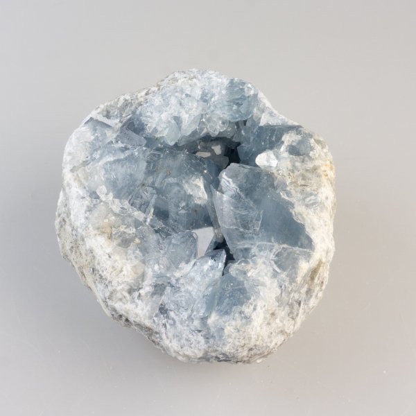 Celestine (Celestite) Geode | 10 x 10 x 8 cm, 1,716 kg