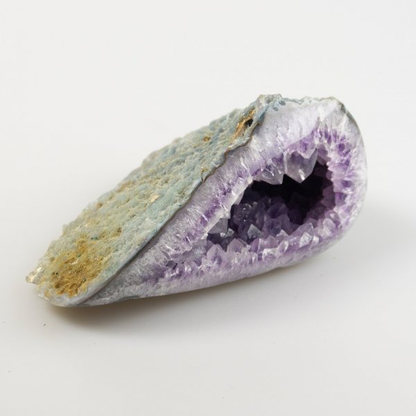 Amethyst and Agate Geode | 14 x 11 x 7,5 cm, 0,820 kg