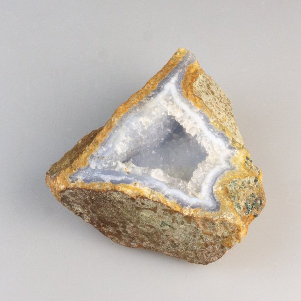Chalcedony Geode | 9,5 x 9,5 x 4 cm, 0,430 kg