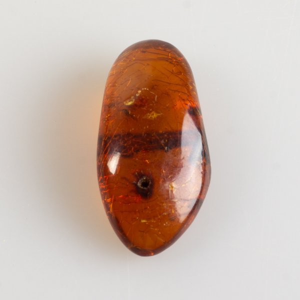 Amber with insect fossil | 3,4 x 1,7 x 1,2 cm, 4,1 g