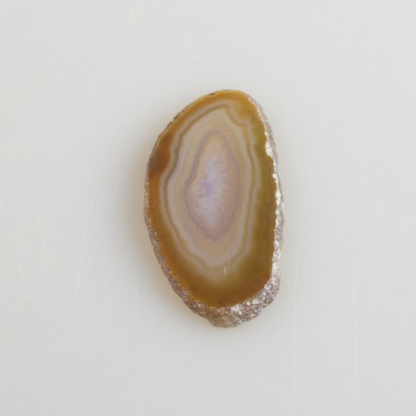 Mini Agate Slice, natural color, 2-3 cm