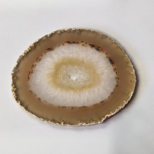 Natural Agate Slice, Extra | 11 x 9 x 0,5 cm, 0,104 kg