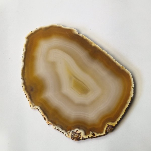 Natural Agate Slice, Extra | 11,5 x 8 x 0,5 cm, 0,070 kg