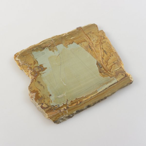 Paesina Stone slice | 15 x 13,2 x 0,6 cm, 0,300 kg