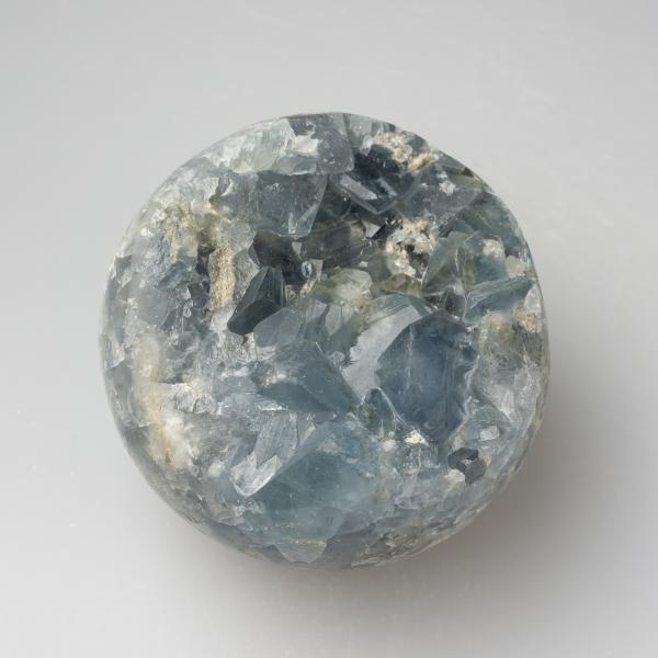 Celestine (Celestite) Geode Sphere 7 cm 0,600 kg