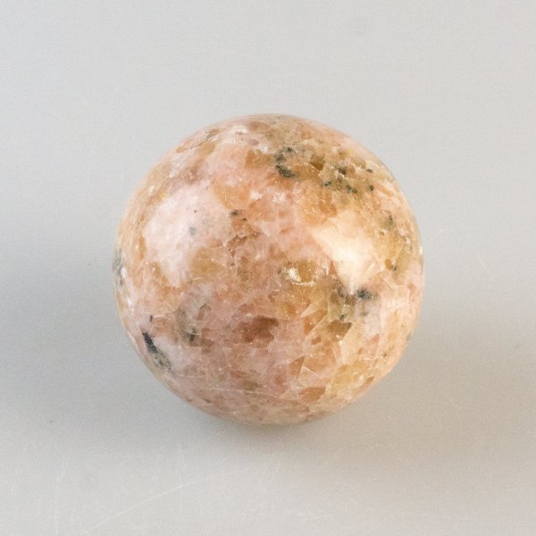 Orange Calcite sphere | 5 cm