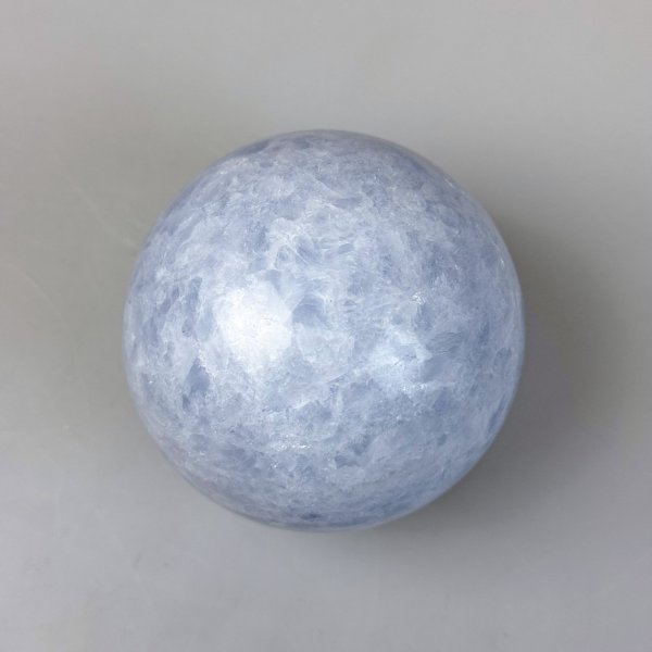 Blue Calcite sphere | 6,5 cm
