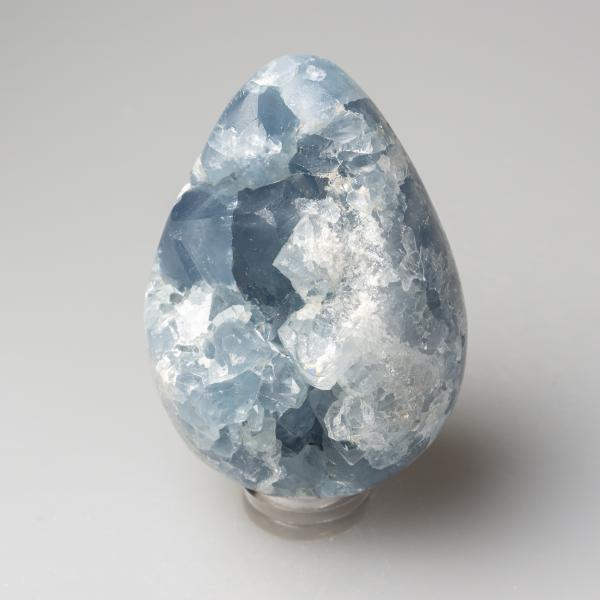 Celestine (Celestite) Egg Geode  8X6X5,5 cm 0,440 kg