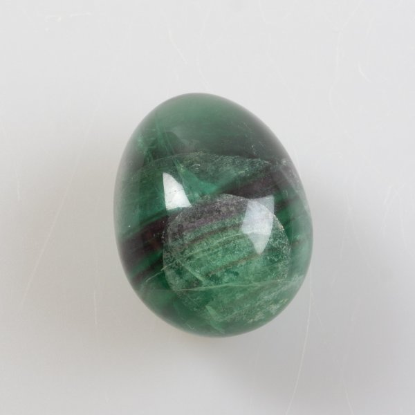 Polychrome Fluorite Egg