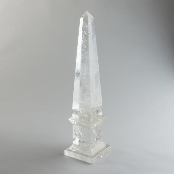 Quartz Obelisk | 5,5X5,5X23,8 cm 0,585 kg