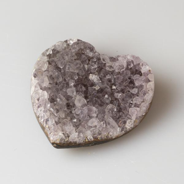 Amethyst Geode Heart 6,2X6,1X2,2 cm 0,115 kg