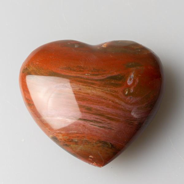 Fossil Wood Heart 6,1X5,5X2,7 cm 0,115 kg
