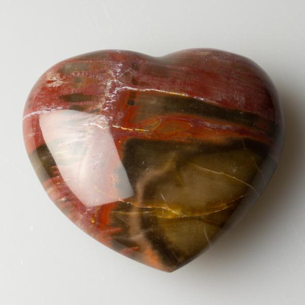 Fossil Wood Heart 6,2X5,5X2,7 cm 0,120 kg