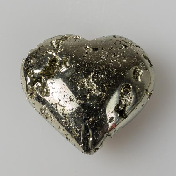 Pyrite Geode Heart 5,5X5X2,7 cm 0,160 kg