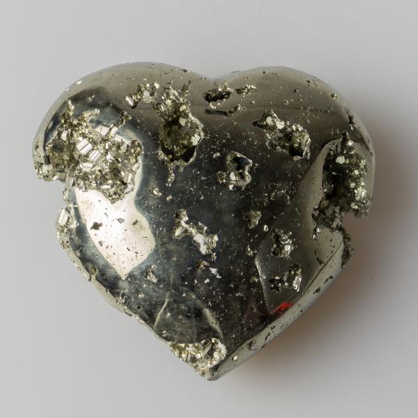 Pyrite Geode Heart 5,7X5,5X2,5 cm 0,185 kg