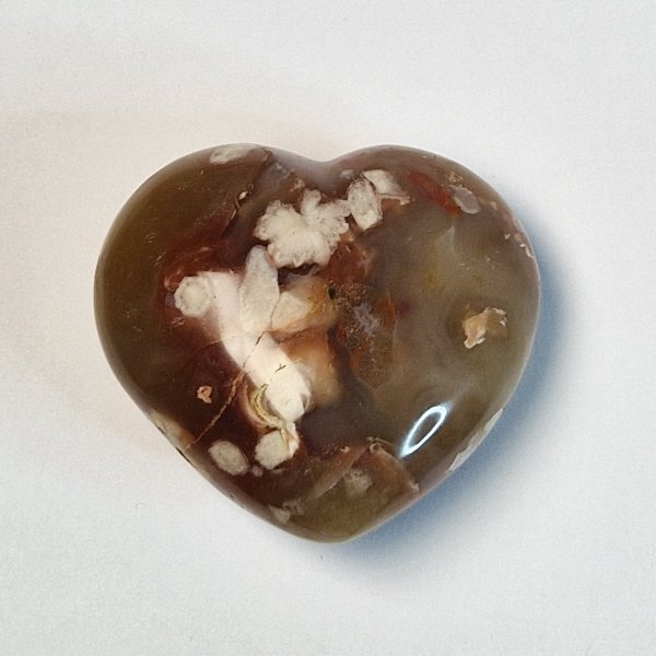 Agate Heart | 6,3 x 5,9 x 3,1 cm, 0,188 kg