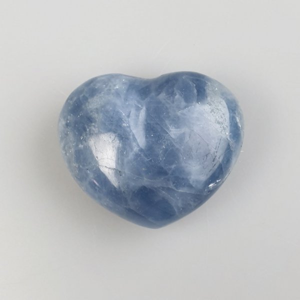 Blue Calcite Heart | 5,5 x 4,6 x 2,4 cm