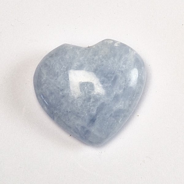 Blue Calcite Heart | 4 cm