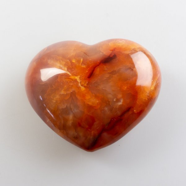 Carnelian Heart | 8,3 x 6,5 x 3,8 cm 0,331 kg
