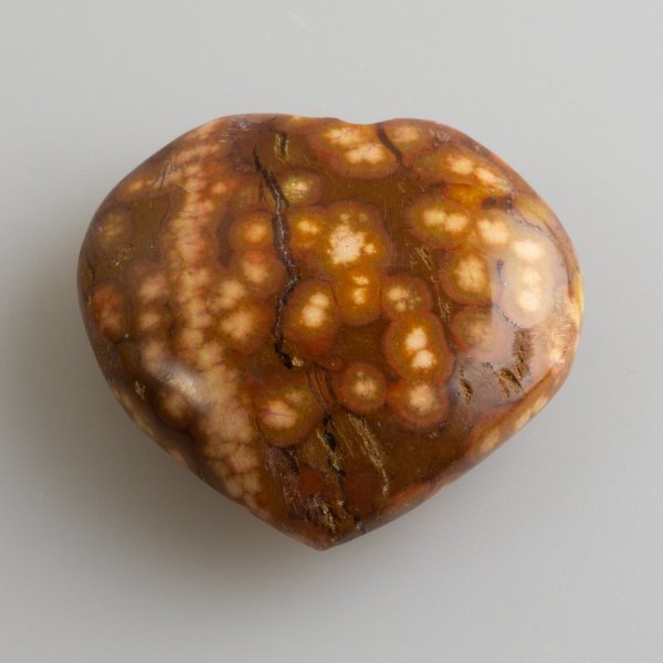 Orbicular Jasper Heart | 3 - 4 cm