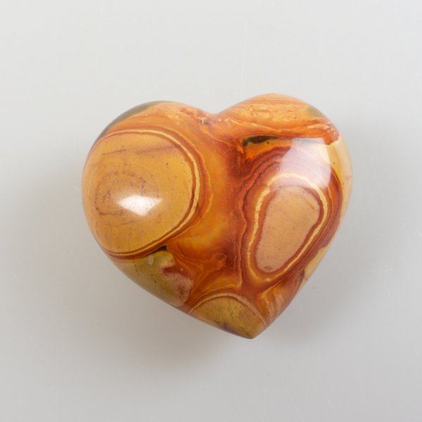 Polychrome jasper Heart | 7,2 x 6,7 x 3,7 cm, 0,250 kg