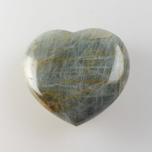 Labradorite Heart | 7,5 x 7 x 2,8 cm 0,255 kg