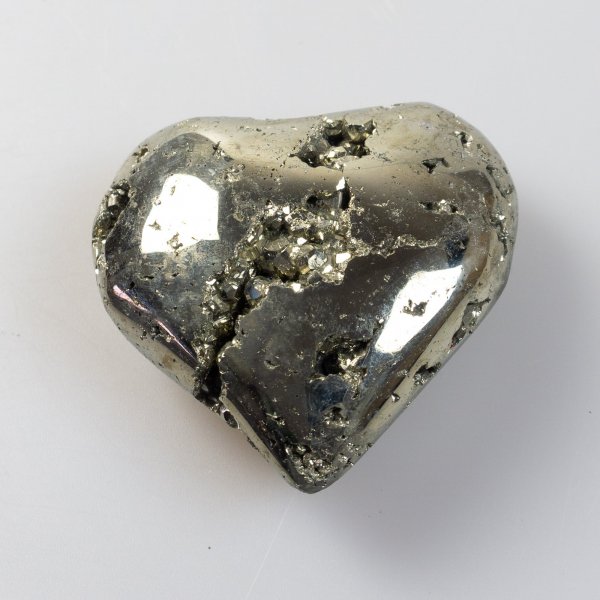 Pyrite Geode Heart | 5,3 x 5 x 2,2 cm, 0,134 kg