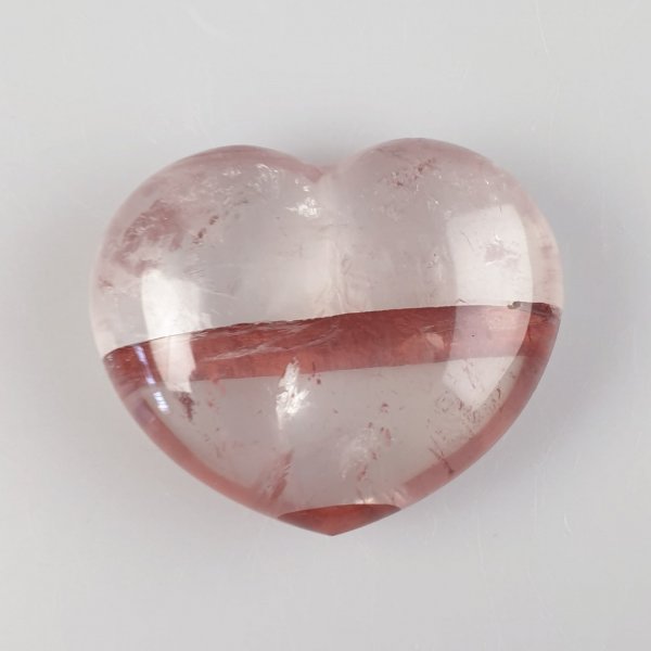 Hematoid Quartz Heart | 5,6 x 4,6 x 2 cm, 100 gr