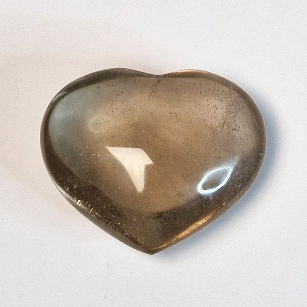 Smoky Quartz Heart | 6,4 x 5,2 x 2,8 cm, 0,146 kg