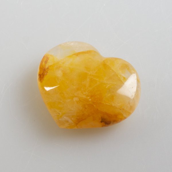Yellow Quartz Heart | 3 - 3,5 cm