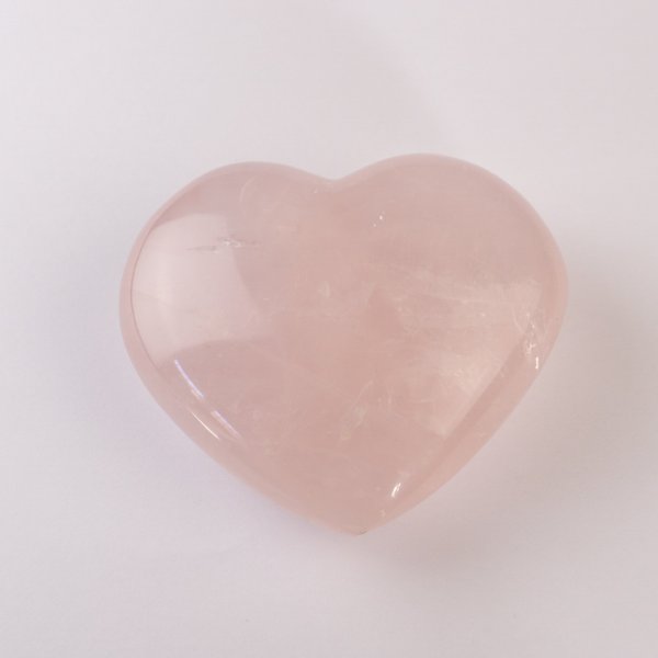 Rose Quartz Heart | 7,5 x 6,5 x 3,2 cm, 0,264 kg