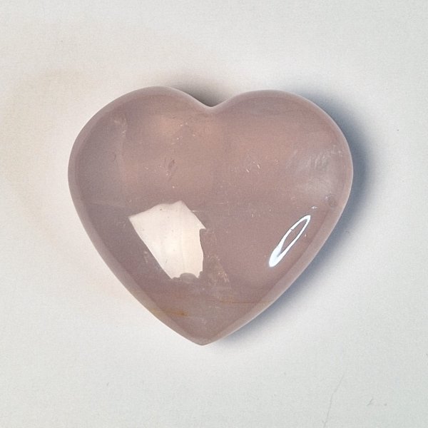 Rose Quartz Heart | 7 x 6,3 x 2,5 cm, 0,198 kg