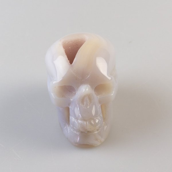 Natural Agate Skull | 6 x 4 x 4 cm, 0,166 kg