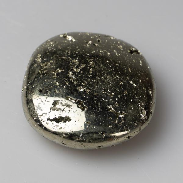 Pyrite Pebble (Palmstone) 6X5,5X1,7 cm 0,180 kg