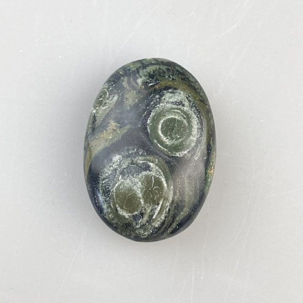 Tumbled Kabamba Jasper, Lens Shape, Amulet | 3 x 2,5 x 1 cm