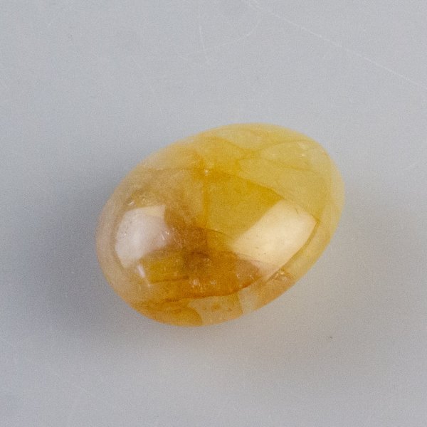 Palmstone (Pebble) Yellow Hematoide Quartz | 4 - 4,5 cm