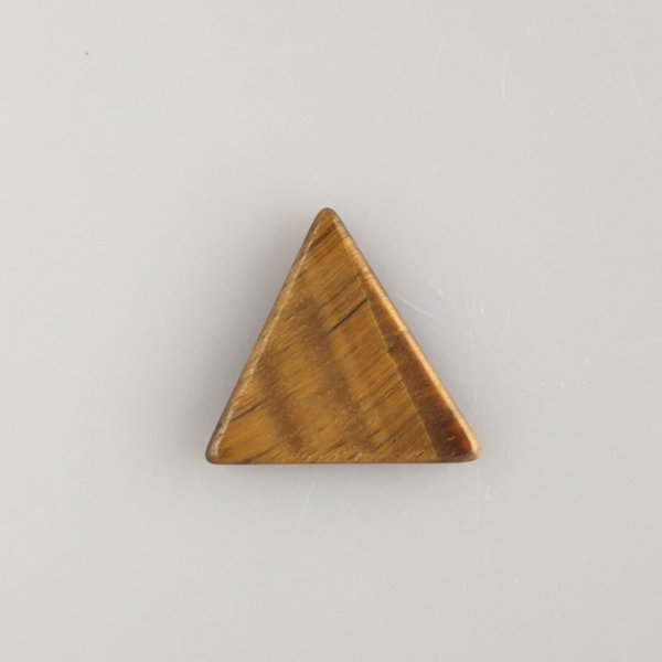 Tumbled Tiger eye triangle format