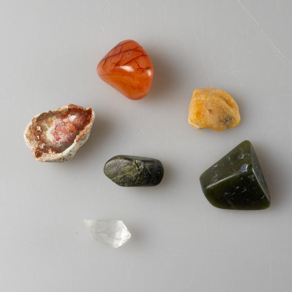 Gemstones Kit for Skincare pietre 1-2 cm 0,025 kg