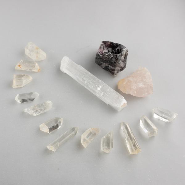Meditation Crystals set pietre 2-5 cm